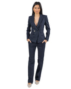 EMME MARELLA - Completo doppiopetto sfiancato blu