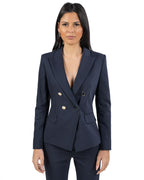 EMME MARELLA - Completo doppiopetto sfiancato blu