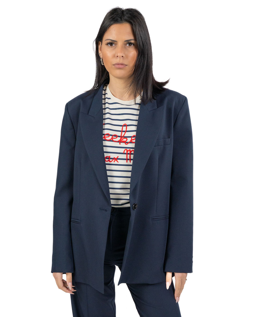 VICOLO - Giacca Monopetto Blu