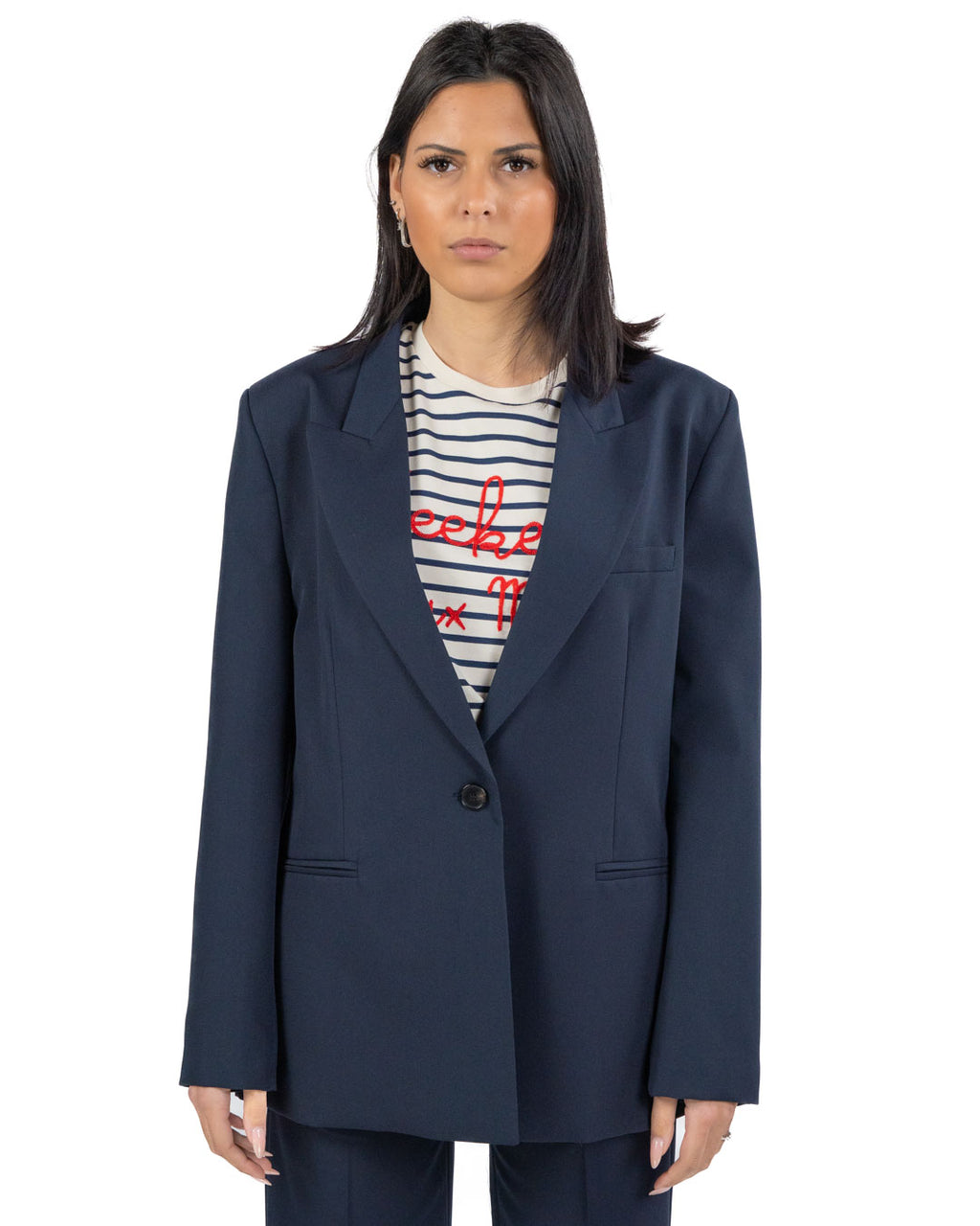 VICOLO - Giacca Monopetto Blu