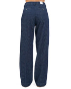 ROY ROGER'S - Pantalone a Palazzo Denim