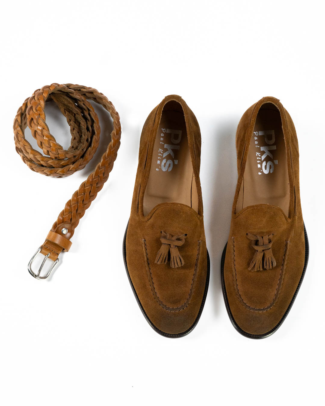 BERTI MODE COLLECTION - Cintura con Borchie e Fibbia Argento