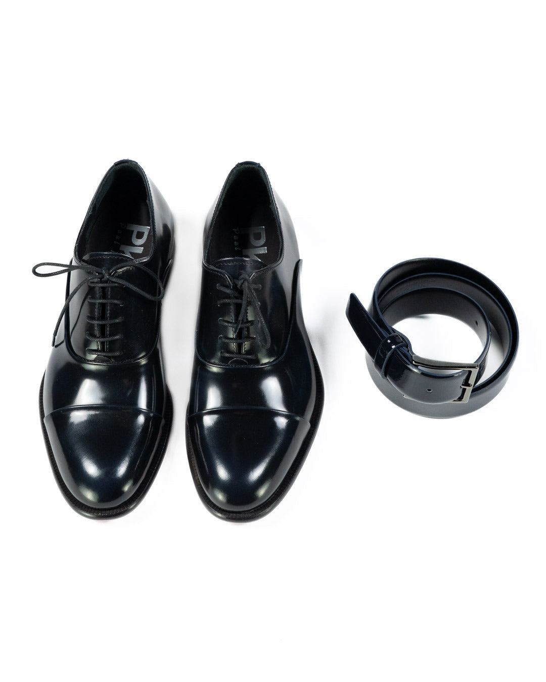 BERTI MODE COLLECTION - Cintura con Borchie e Fibbia Argento