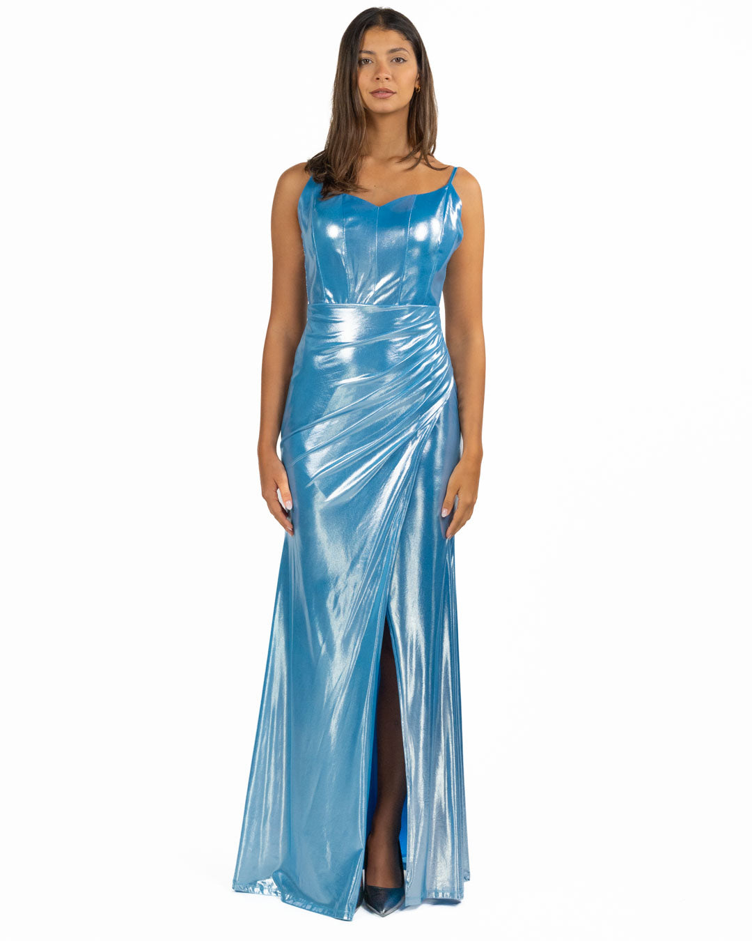 Berti Mode Collection abito donna azzurro