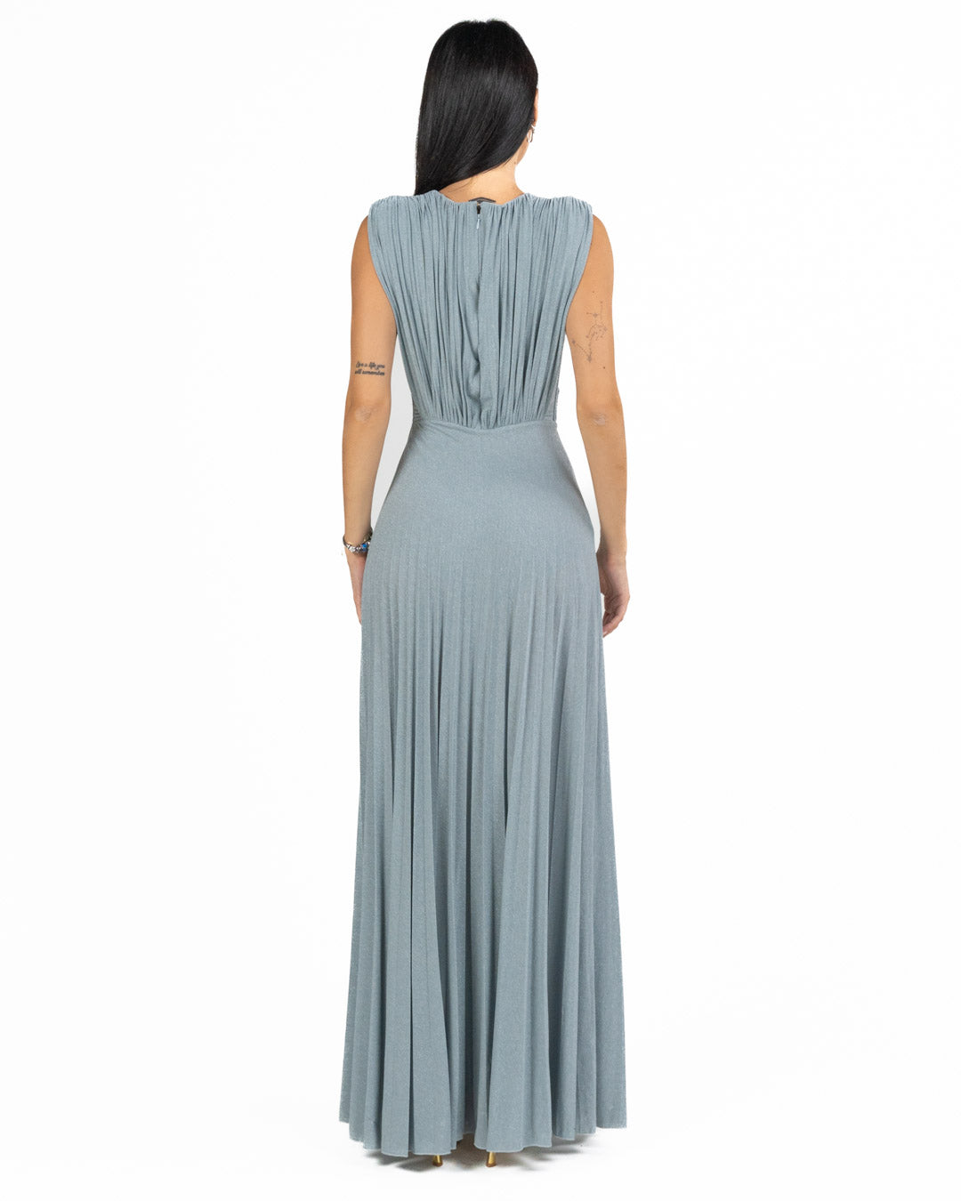 Elisabetta Franchi - Abito lungo bianco