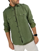 Over/d overshirt verde