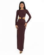 Abito Elisabetta Franchi in maglia con cintura