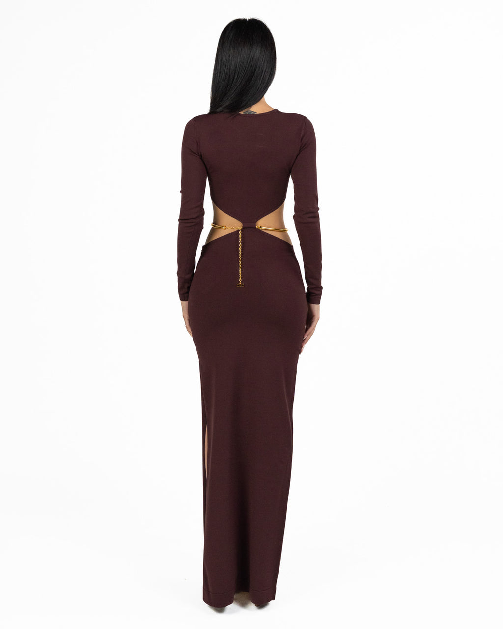 Abito Elisabetta Franchi in maglia con cintura