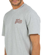 Levi's - T-shirt grigia con stampa