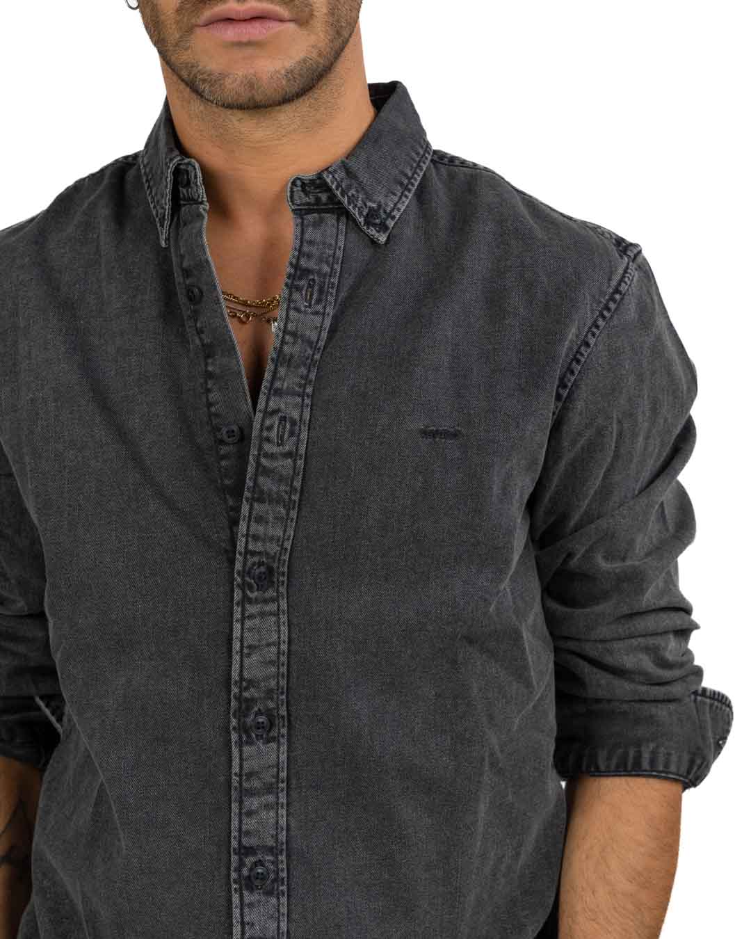 Levi's - Camicia in jeans nera