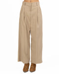 Weekend Max Mara - Pantalone con pence beige