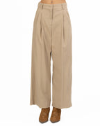Weekend Max Mara - Pantalone con pence beige