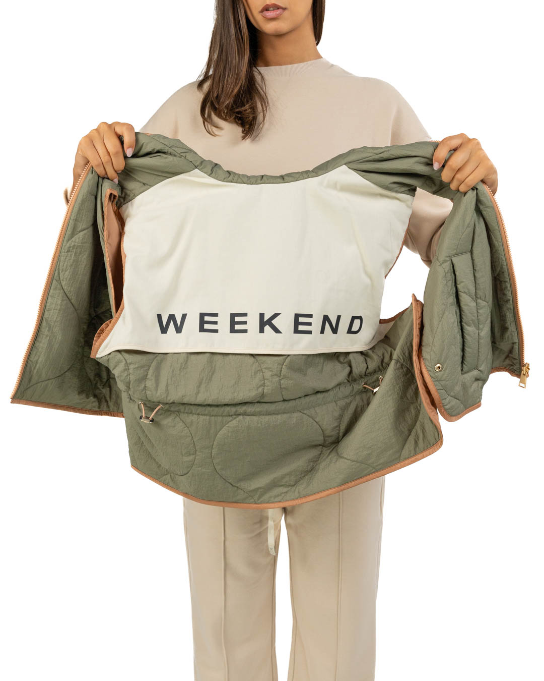 Weekend Max Mara - Smanicato color caramello