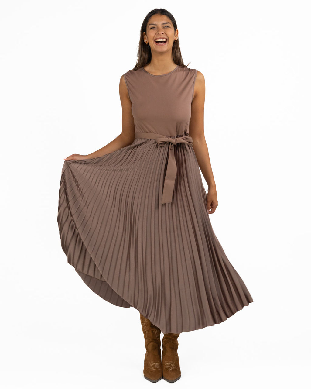 Weekend Max Mara - Abito in jersey beige