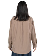 Weekend Max Mara - Camicia beige ricamata