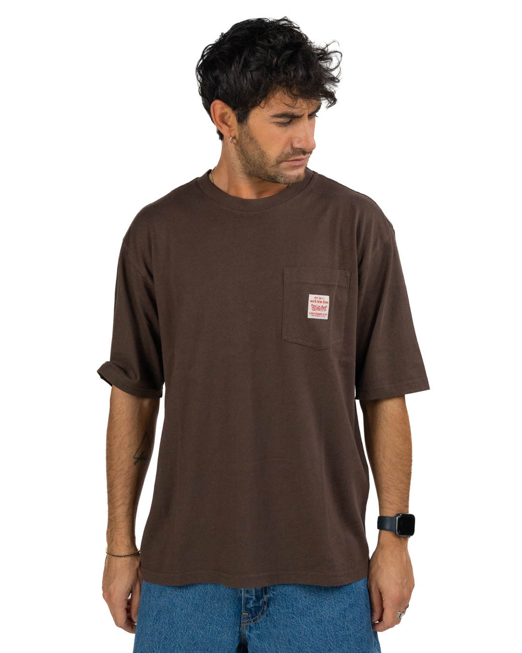 Levi's - T-shirt marrone