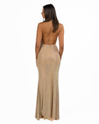 Berti Mode Collection - Abito brillantano champagne