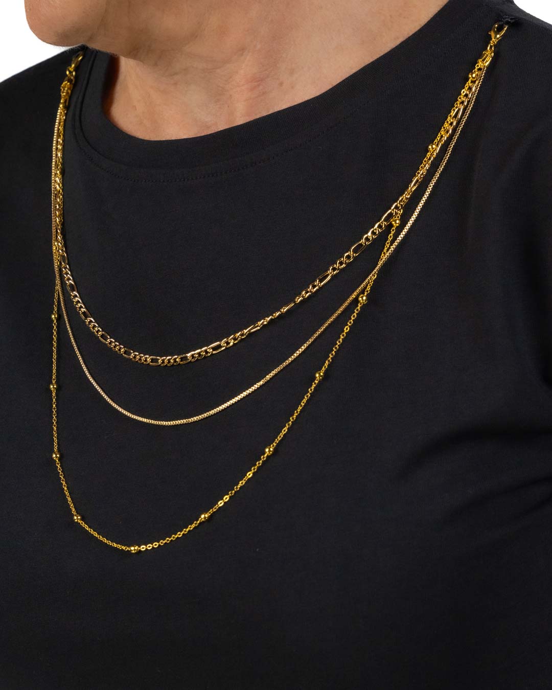 Pennyblack - t-shirt nera con collana