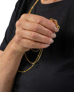 Pennyblack - t-shirt nera con collana