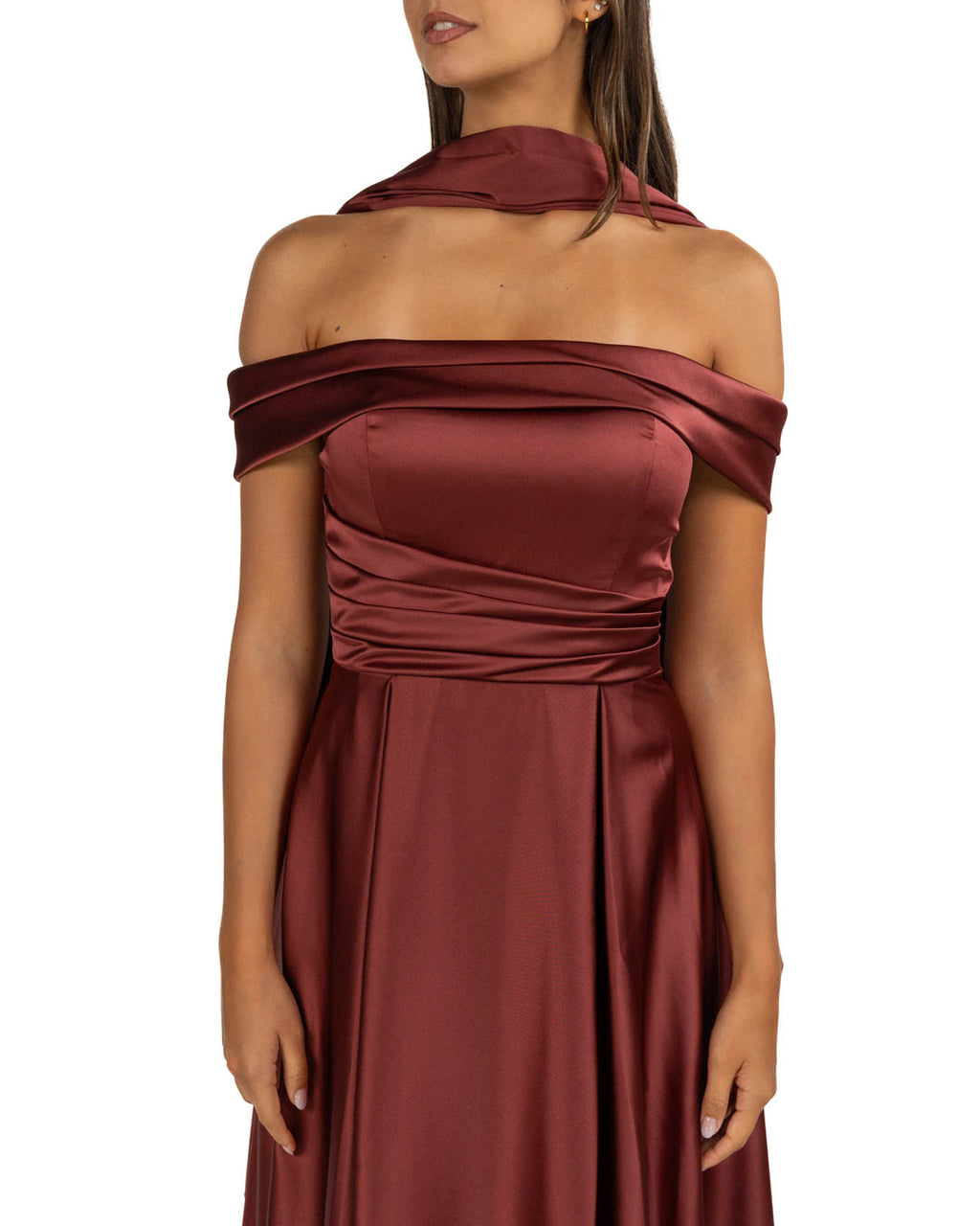 Musani - abito terracotta