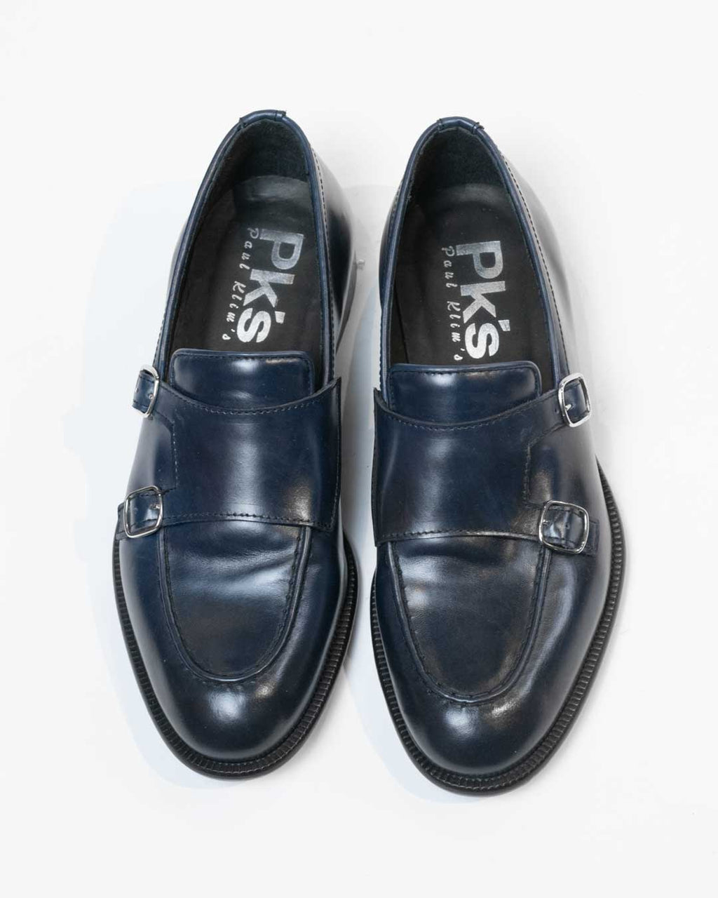 Paul Klim's - Mocassino blu con fibbie