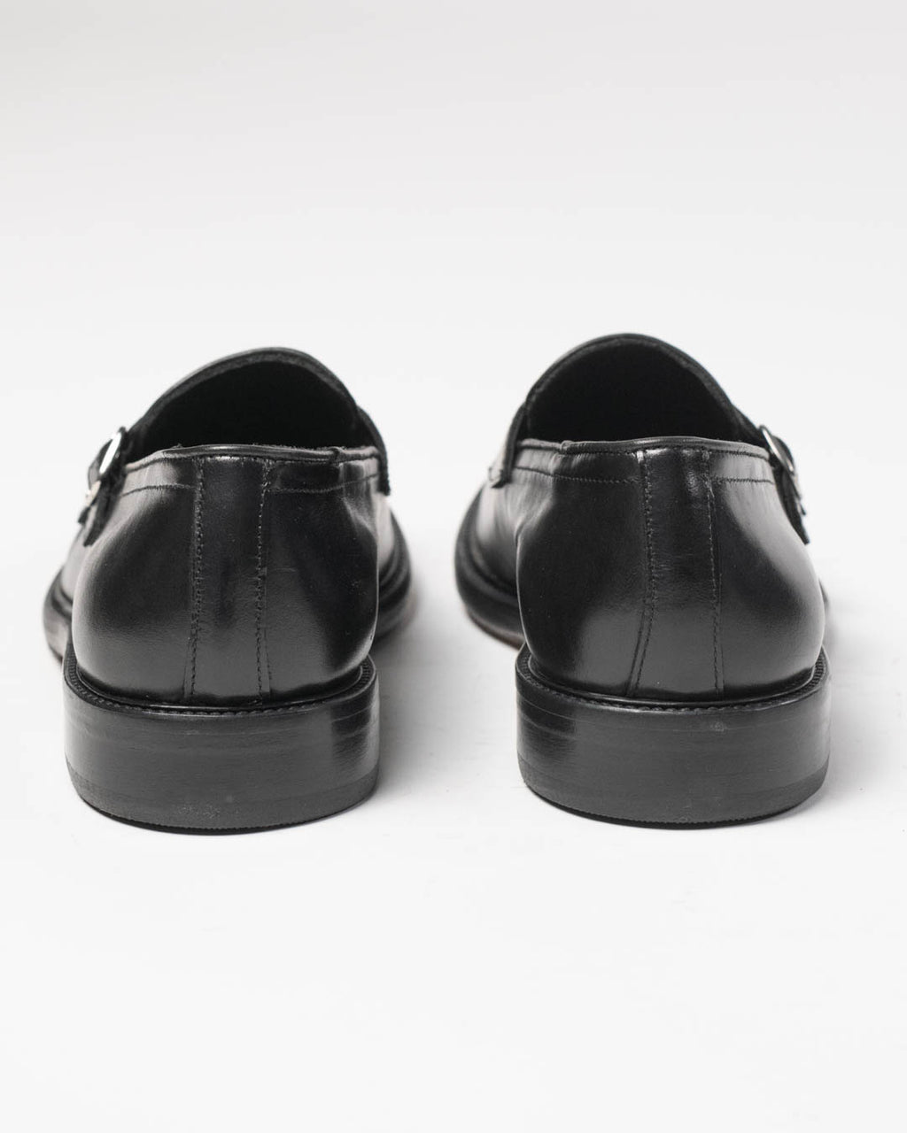 Paul Klim's - Mocassino nero con fibbie