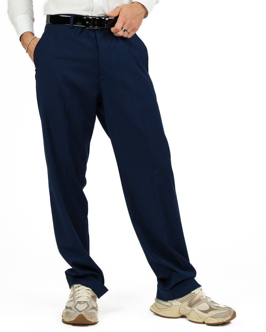 I'M BRIAN - Pantalone blu