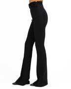 Elisabetta Franchi - Pantaloni in crêpe
