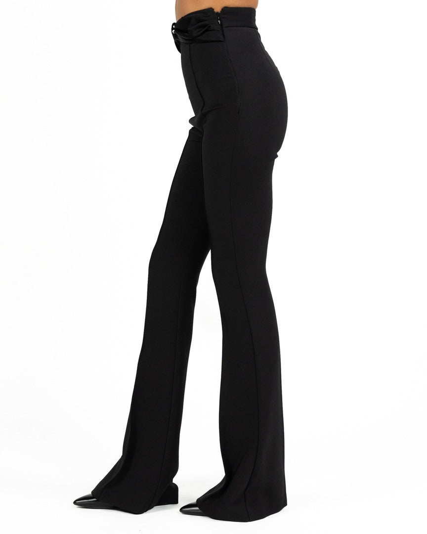 Elisabetta Franchi - Pantaloni in crêpe