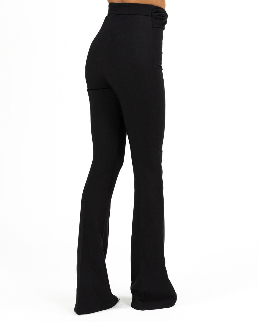 Elisabetta Franchi - Pantaloni in crêpe