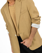 I'M BRIAN - Giacca monopetto beige