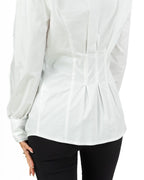 Elisabetta Franchi - camicia in raso di cotone