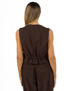 Vicolo - Gilet cioccolato