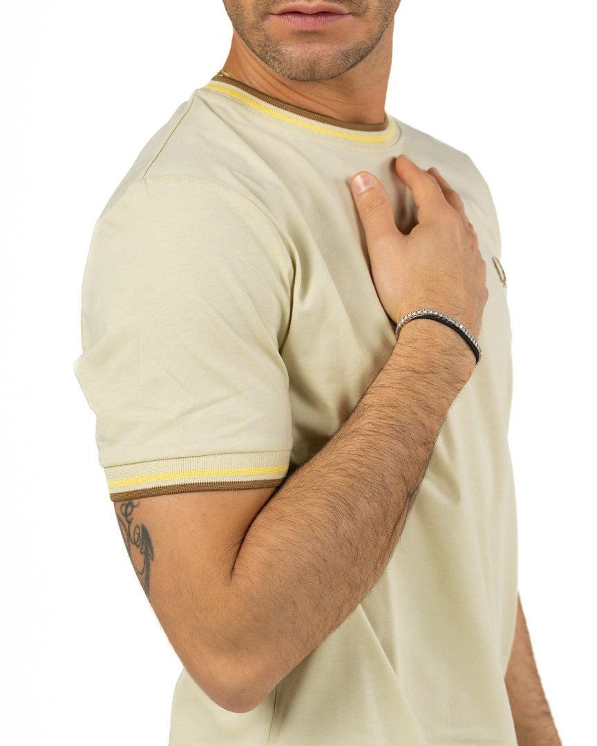 Fred Perry - T-shirt beige