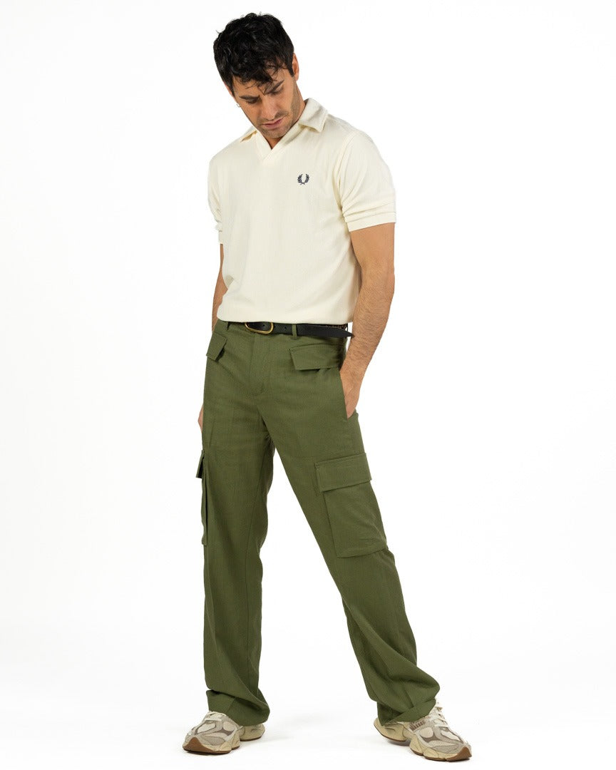 Over/D - Pantalone cargos militare