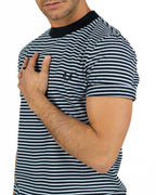 Fred Perry - T-shirt a righe blu