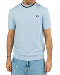 Fred Perry - T-shirt pique grigio