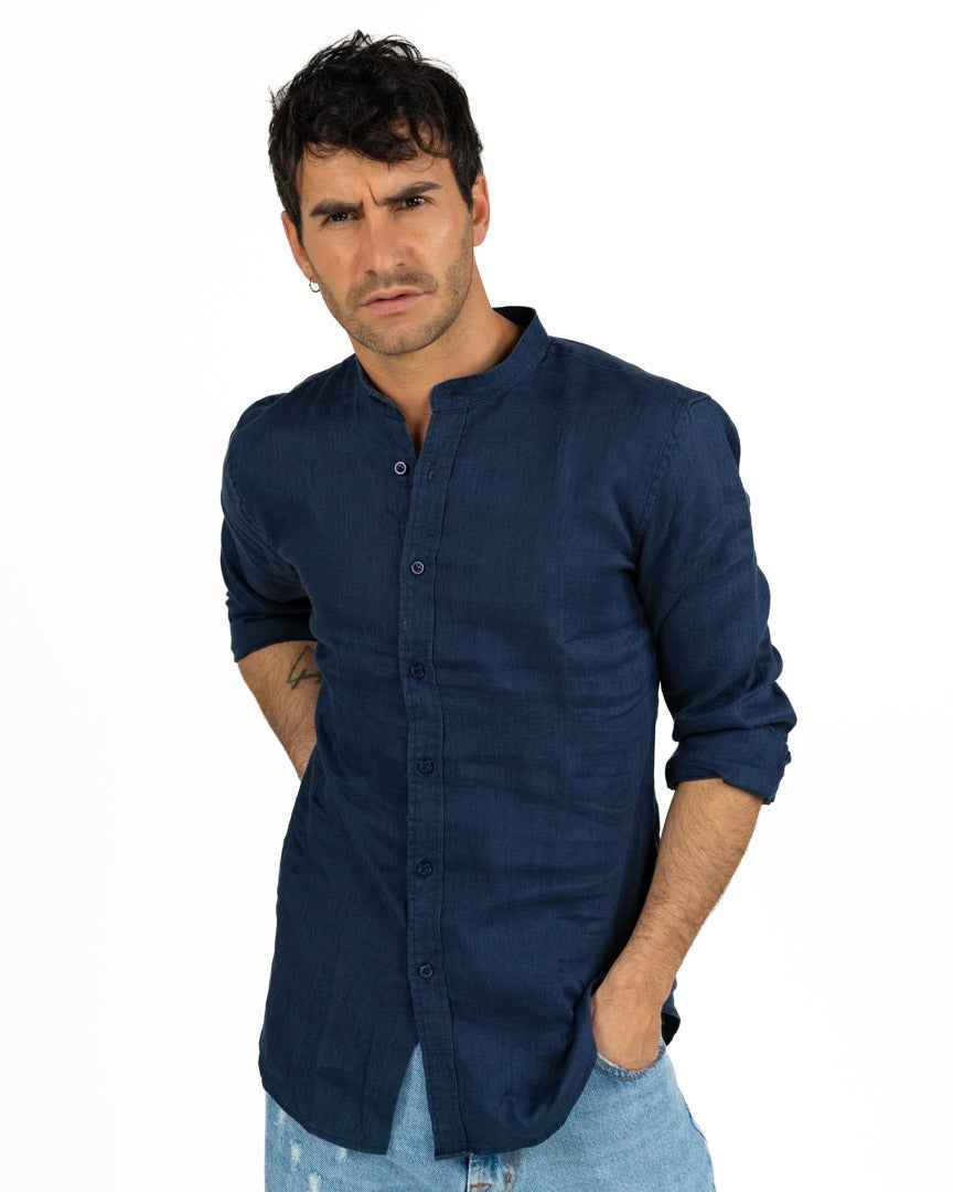 At.p.co- Camicia blu navy