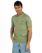 Fred Perry - t-shirt towelling oliva