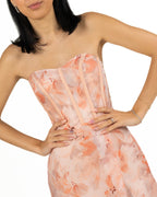 Hanita - abito rosa floreale