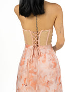 Hanita - abito rosa floreale