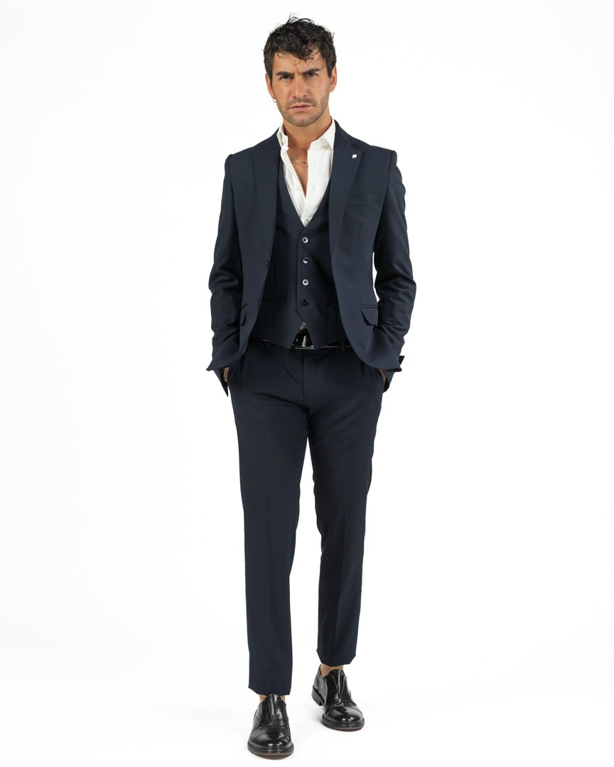 Langella - abito tre pezzi blu