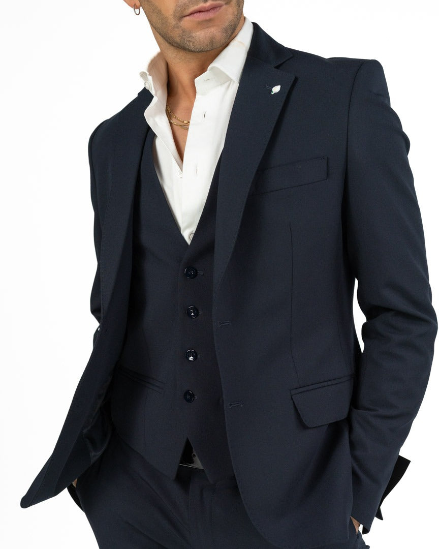 Langella - abito tre pezzi blu