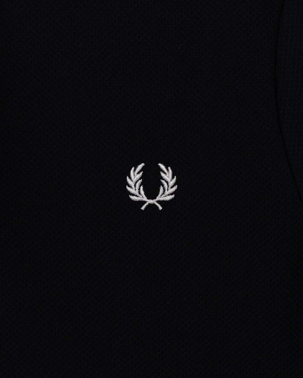 Fred Perry - T-shirt nera in spugna