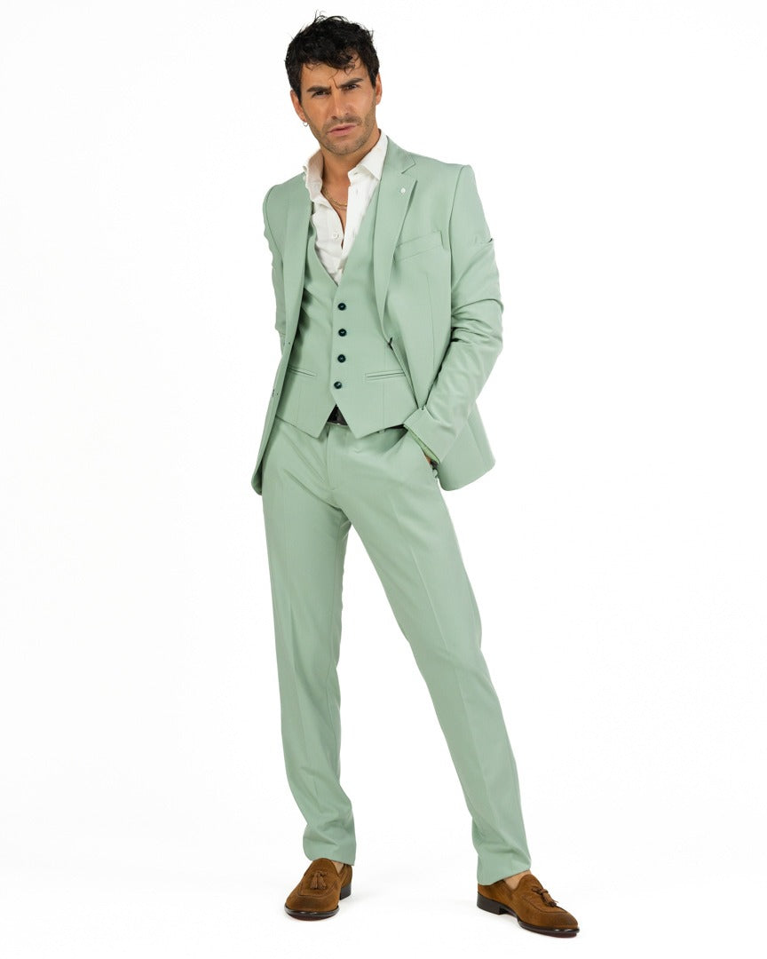 Langella - completo verde menta