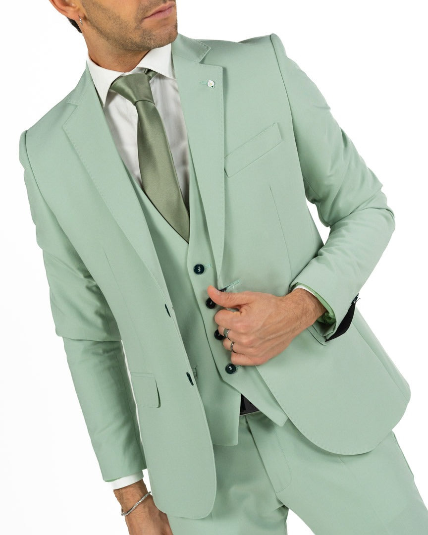 Langella - completo verde menta