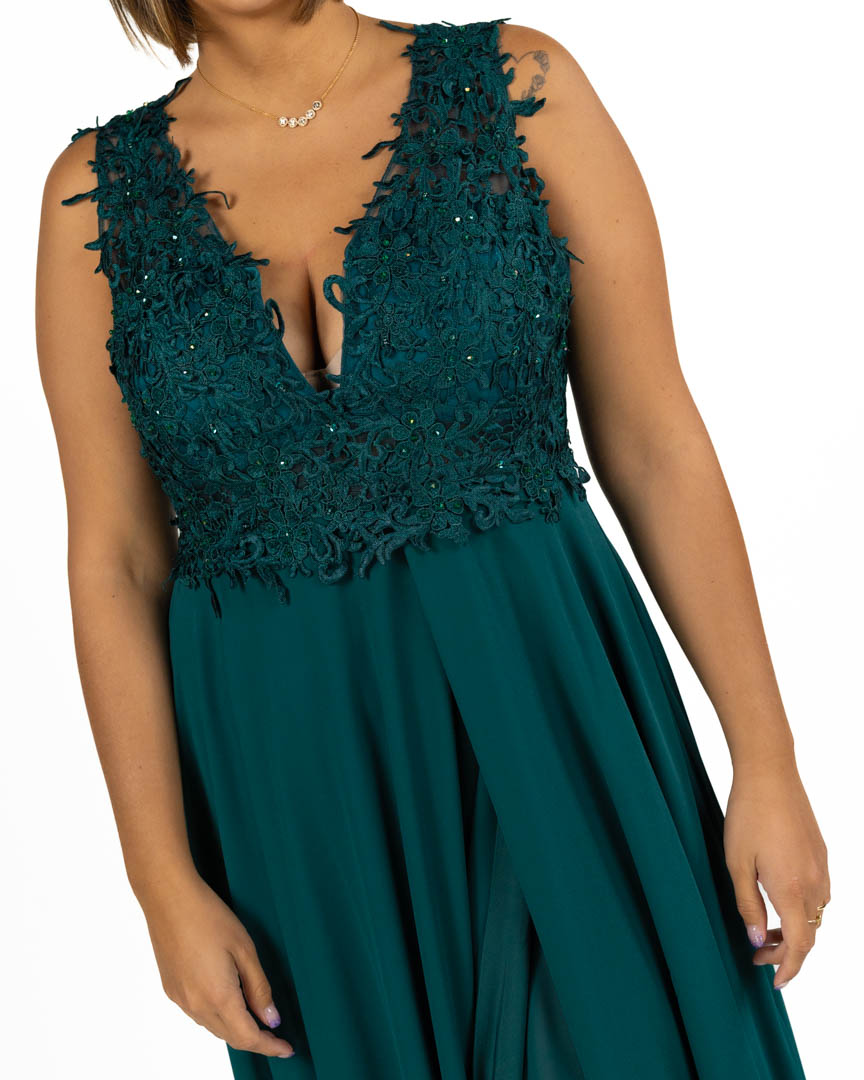 Berti Mode Collection - Abito verde bosco