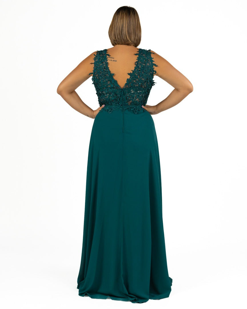 Berti Mode Collection - Abito verde bosco