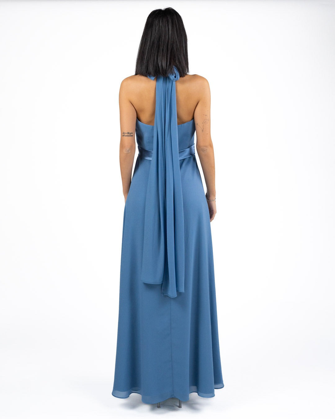 Berti Mode Collection - Abito Cerimonia Azzurro