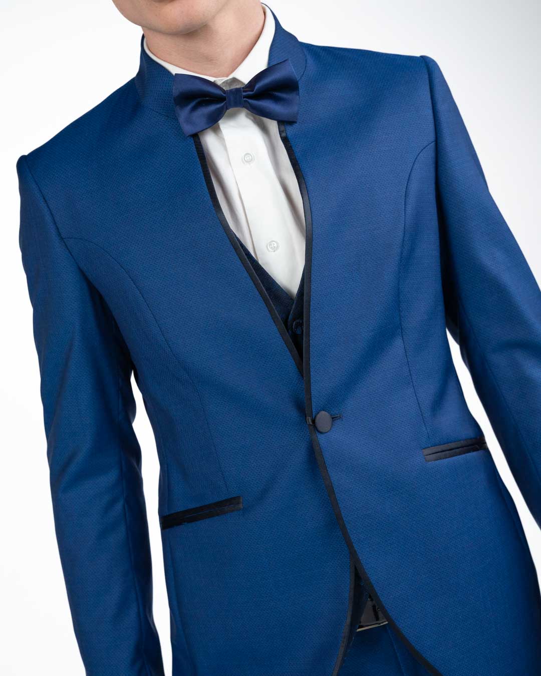 LEBOLE - Abito da Cerimonia con collo coreana